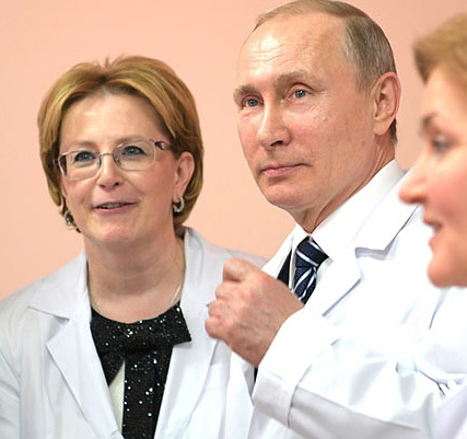 Skvortsova and V.V. Putin